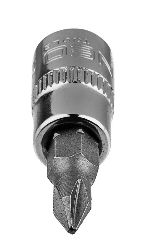 Końcówka wkrętakowa PH1 na nasadce 1/4", krótka, 37 mm