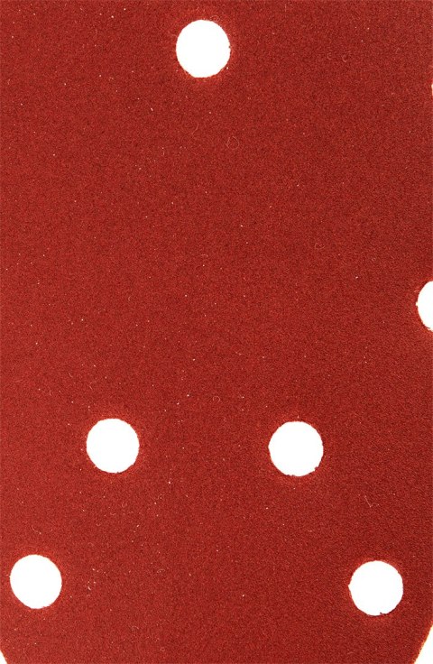 Papier ścierny na rzep delta 140 x 140 x 80 mm, K240, 5 szt., z otworami