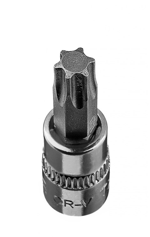 Końcówka Torx TX40 na nasadce 1/4", krótka, 37 mm