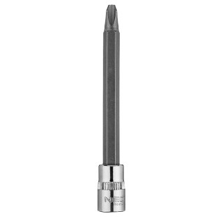 Końcówka wkrętakowa PH3 na nasadce 1/4", długa, 87 mm