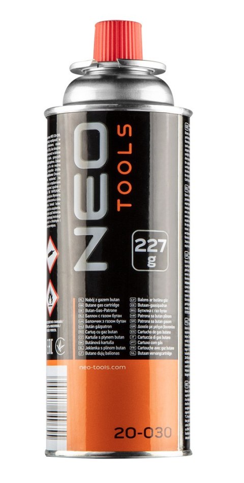Palnik gazowy nakręcany + nabój z gazem butan, 227 g