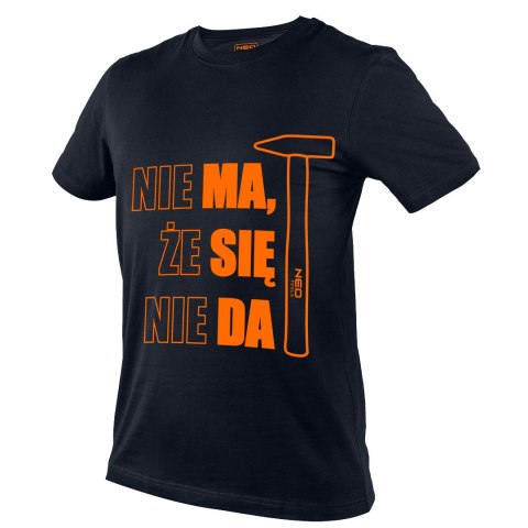 T-shirt z nadrukiem, MA SIĘ DA, rozmiar L