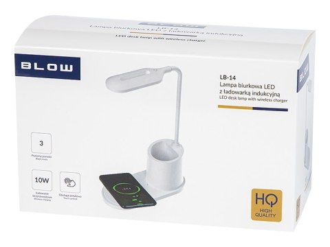 44-154# Lampka biurkowa led indukcja qc lb-14`
