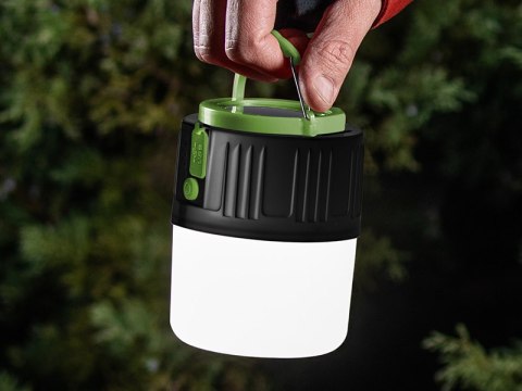 Solarna lampa kempingowa z funkcją powerbanku TRACER POWER