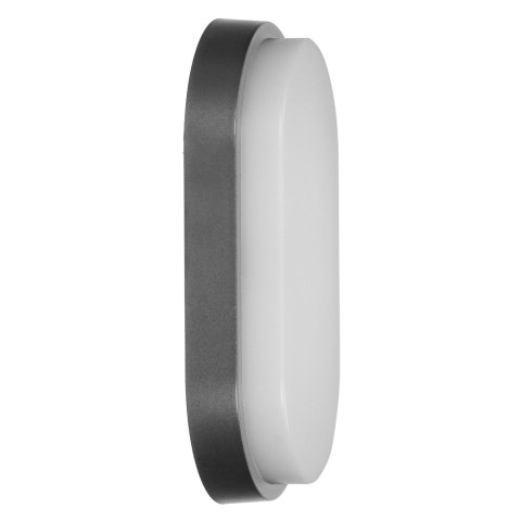 NEFRYT LED 15W, oprawa ogrodowa, 1100lm, IP54, 4000K, szara