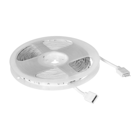 Zestaw taśma LED 12V 30L/m 100lm/m 7.2W/m IP20 RGB 5m + Sterownik RGB + Zasilacz 12V