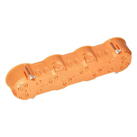 Puszka podtynkowa 60 mm płytka czterokrotna do G/K