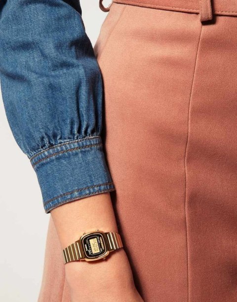 Casio ZEGAREK DAMSKI CASIO VINTAGE LA670WGA-1 (zd597b) + BOX