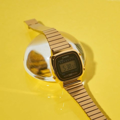 Casio ZEGAREK DAMSKI CASIO VINTAGE LA670WGA-1 (zd597b) + BOX