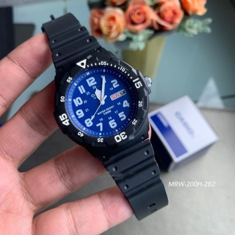 Casio ZEGAREK MĘSKI CASIO MRW-200H-2B2 (zd147d) + BOX