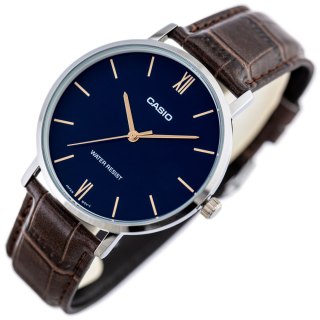 Casio ZEGAREK MĘSKI CASIO MTP-VT01L-2B + BOX