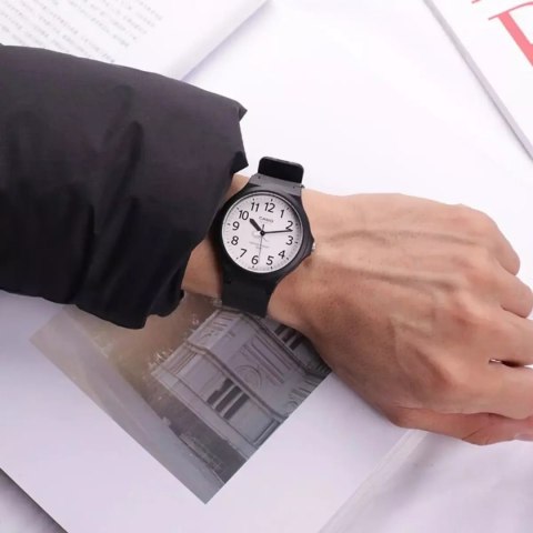 Casio ZEGAREK MĘSKI CASIO MW-240-7B (zd166g) - KLASYKA + BOX