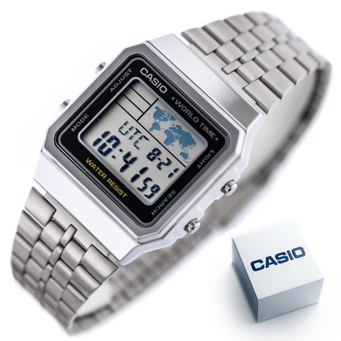 Casio ZEGAREK MĘSKI CASIO VINTAGE A500WA-1 (zd158a) + BOX