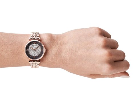 Emporio Armani ZEGAREK DAMSKI EMPORIO ARMANI AR11402 - GIANNI T-BAR (zi511b)