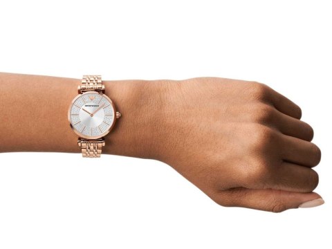 Emporio Armani ZEGAREK DAMSKI EMPORIO ARMANI AR11446 - GIANNI T-BAR (zi512b) + BOX