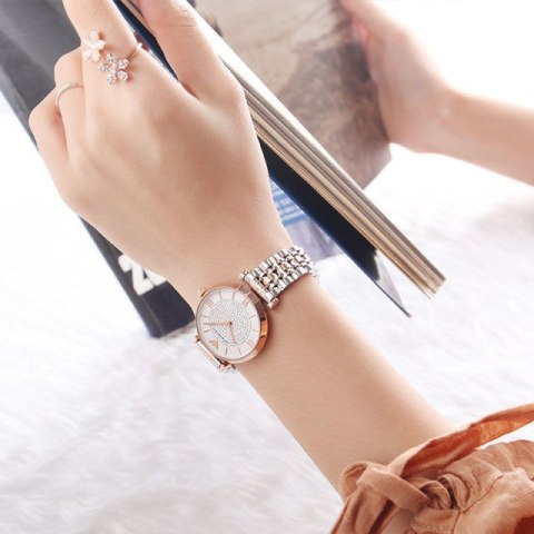 Emporio Armani ZEGAREK DAMSKI EMPORIO ARMANI AR1926 - GIANNI T-BAR (zi511e)