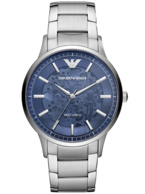 Emporio Armani Zegarek męski EMPORIO ARMANI SKELETON AUTOMATIC AR60037 (zi054a)