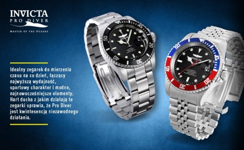 Invicta ZEGAREK MĘSKI INVICTA PRO DIVER 26971 - WODOSZCZELNOŚĆ 200m, koperta 40mm