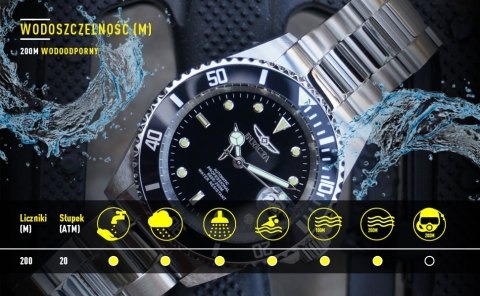 Invicta ZEGAREK MĘSKI INVICTA PRO DIVER 26971 - WODOSZCZELNOŚĆ 200m, koperta 40mm