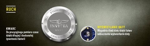 Invicta ZEGAREK UNISEX INVICTA PRO DIVER 9204 - WR200, koperta 37mm