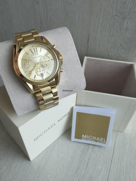Michael Kors ZEGAREK DAMSKI MICHAEL KORS MK5605 - BRADSHAW (zm517a) + BOX