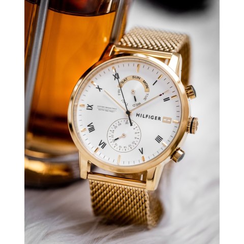 Tommy Hilfiger ZEGAREK MĘSKI TOMMY HILFIGER 1710403 KANE (zf077a)