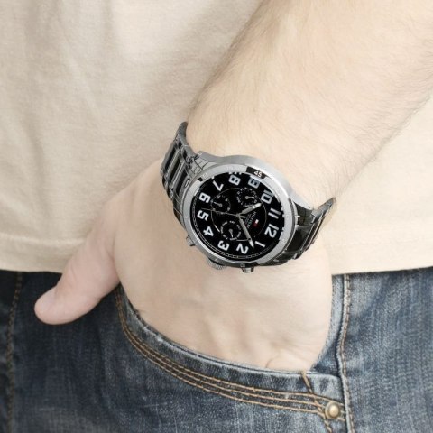 Tommy Hilfiger ZEGAREK MĘSKI TOMMY HILFIGER 1791054 TREND (zf078a)