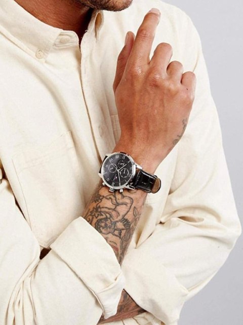 Tommy Hilfiger ZEGAREK MĘSKI TOMMY HILFIGER 1791401 KANE (zf045c) + BOX