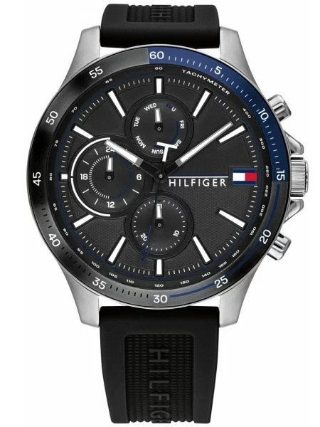 Tommy Hilfiger ZEGAREK MĘSKI TOMMY HILFIGER 1791724 BANK (zf023d)