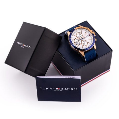 Tommy Hilfiger ZEGAREK MĘSKI TOMMY HILFIGER Bank 1791778 (zf064a) + BOX