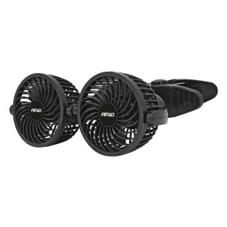 Wentylator wiatrak samochodowy z klipsem 24v amio-03013