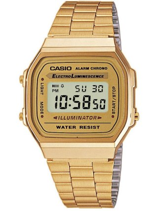 Casio ZEGAREK UNISEX CASIO A168WG-9W (zd088b) - KLASYKA + BOX