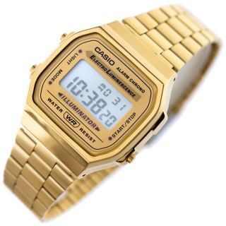 Casio ZEGAREK UNISEX CASIO A168WG-9W (zd088b) - KLASYKA + BOX