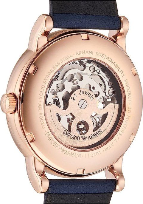 Emporio Armani Zegarek męski ARMANI AUTOMATIC AR60050 (zi060a)