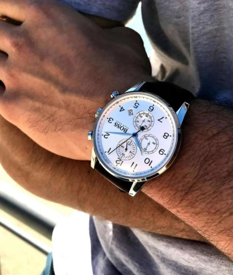 Hugo Boss ZEGAREK MĘSKI HUGO BOSS 1513495 (zh061a) + BOX