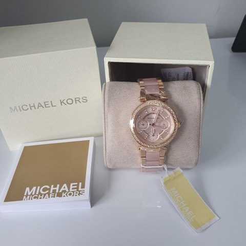 Michael Kors ZEGAREK DAMSKI MICHAEL KORS MK6110 MINI PARKER (zm540c) + BOX