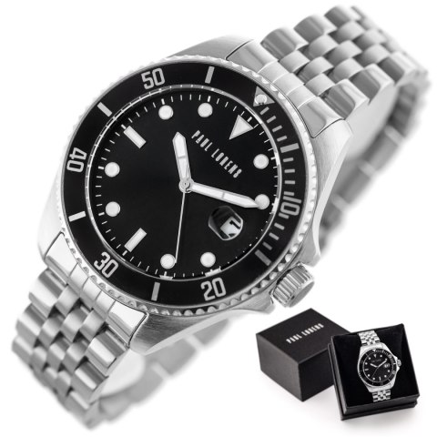 Paul Lorens ZEGAREK MĘSKI PAUL LORENS - PL13030B-1C1 (zg350a) + BOX
