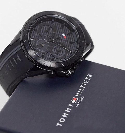 Tommy Hilfiger ZEGAREK MĘSKI TOMMY HILFIGER 1791861 Aiden (zf095a) + BOX