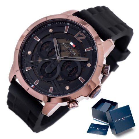 Tommy Hilfiger ZEGAREK MĘSKI TOMMY HILFIGER LUCA 1710491 (zf082b)