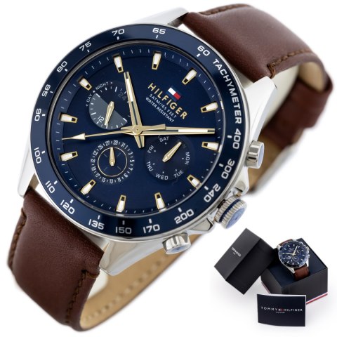 Tommy Hilfiger ZEGAREK MĘSKI TOMMY HILFIGER OWEN 1791965 + box