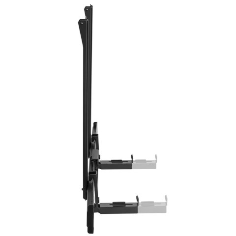 Uchwyt / wieszak na soundbar regulowany Maclean, głębokość 86~155mm, 15kg max., MC-465