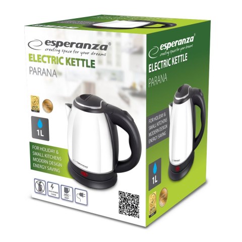 EKK128W Esperanza czajnik elektryczny parana 1.0 l biały