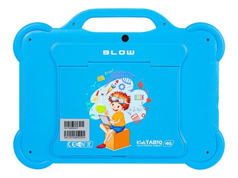79-066# Tablet kidstab10 4g blow 4/64gb niebieskie etui