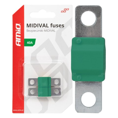 Bezpieczniki samochodowe midival mta 2 szt. 40a amio-03474