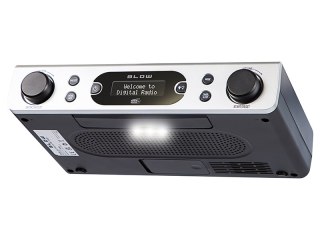 77-571# Radio kuchenne fm/dab+ blow rk2 srebrne podszafkowe