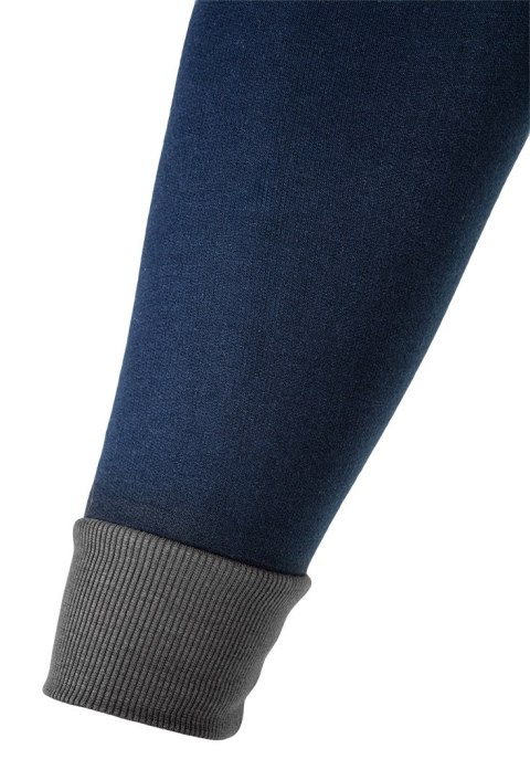 Bluza rozpinana z kapturem COMFORT, granatowa, rozmiar XXL