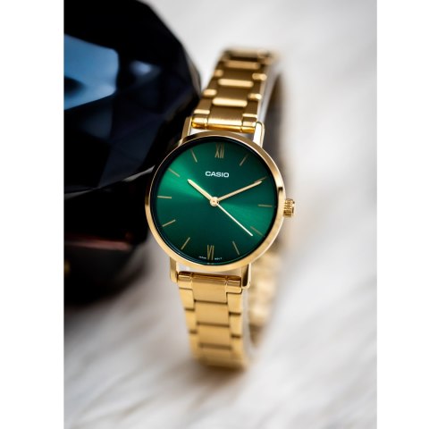 Casio ZEGAREK DAMSKI CASIO LTP-VT02G-3A KLASYKA + BOX