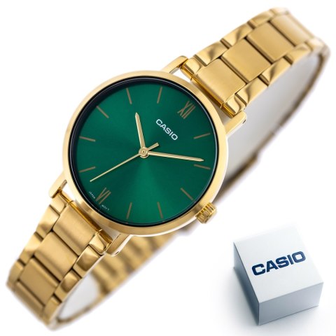Casio ZEGAREK DAMSKI CASIO LTP-VT02G-3A KLASYKA + BOX