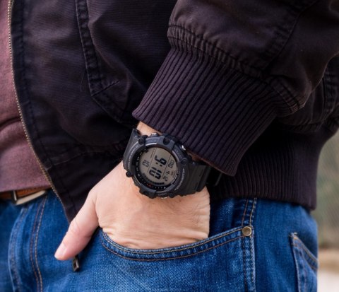 Casio ZEGAREK MĘSKI CASIO SPORT ILLUMINATOR AE-1500WH-1A + BOX