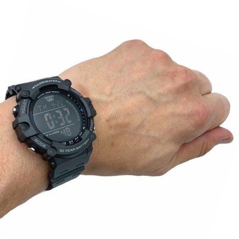 Casio ZEGAREK MĘSKI CASIO SPORT ILLUMINATOR AE-1500WH-8B + BOX